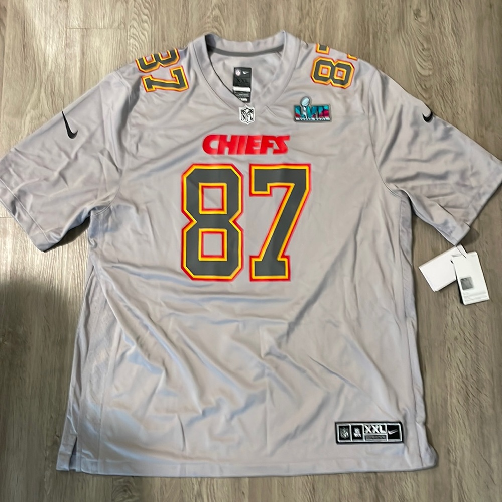 🆕 Nike NFL On Field Travis Kelce Chiefs Super Bowl LVII Jersey NWT Size XXL